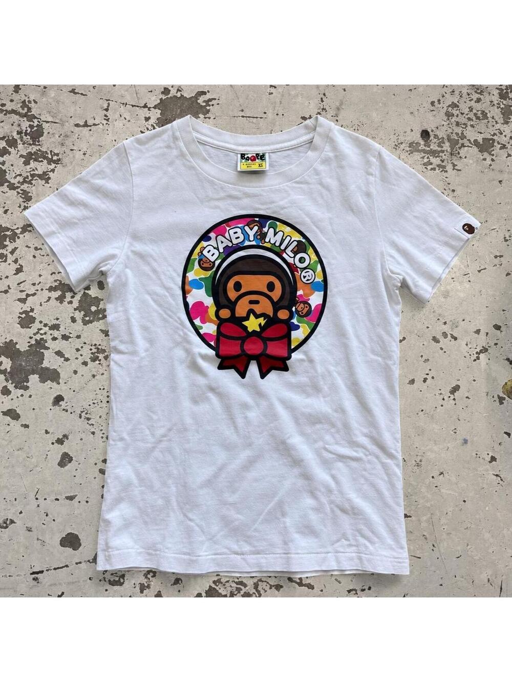 Womens Authentic Bape Women's Baby Tee Size XS